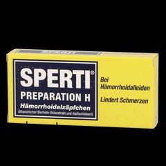 Sperti Preparation H Hämorrhoidalzäpfchen - 12 Stück