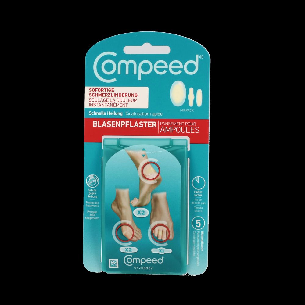Compeed 5 Pansements Ampoules MixPack