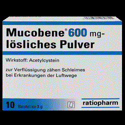 Mucobene® 600 mg lösliches Pulver - 30 Stück