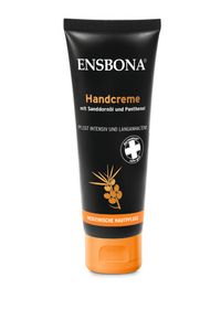 Ensbona® Handcreme mit Sanddornöl und Panthenol - 75 Milliliter