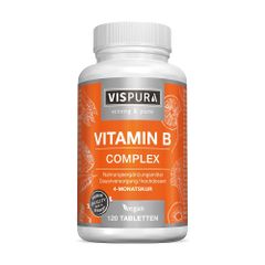 Vispura Vitamin B Complex extra hochdosiert vegan