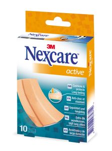 3M Nexcare Pflaster Active Bands - 10 Stück