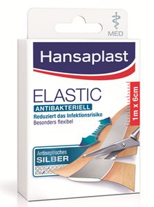 Hansaplast Elastic MED antibakteriell 1m x 6cm Wien