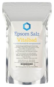Epsom Salz Vitalbad - 1000 Gramm