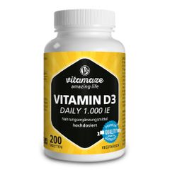 Vitamaze Vitamin D3 1000IE daily vegetarisch