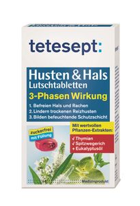 tetesept Husten & Hals 3 Phasen Lutschtabletten Wien