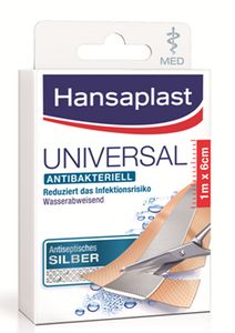 Hansaplast Universal MED antibakteriell 1m x 6cm Wien