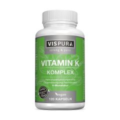 Vispura Vitamin K1+K2 Komplex hochdosiert vegan