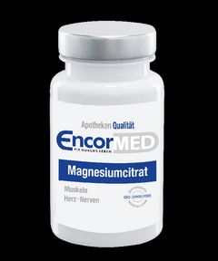 EncorMed Magnesiumcitrat Kapseln - 60 Stück
