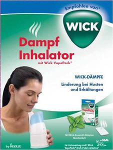 Wick Dampf-Inhalator W1300-DE manuell Wien