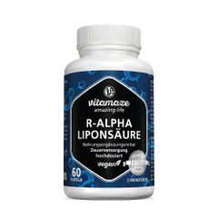 Vitamaze R-Alpha-Liponsäure 200mg hochdosiert vegan