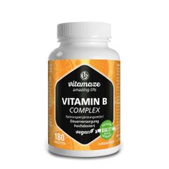 Vitamaze Vitamin B Complex hochdosiert vegan
