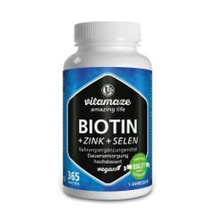 Vitamaze Biotin 10mg hochdosiert +Zink u. Selen