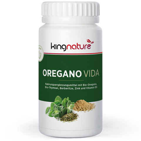 Kingnature Oregano Vida - 60 Stück